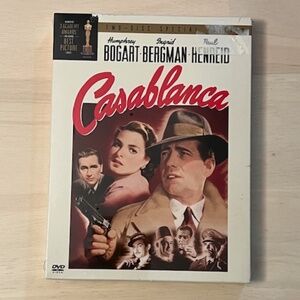 BRAND NEW SEALED Casblanca DVD Classic Movies | Humphrey Bogart | Ingrid Bergman